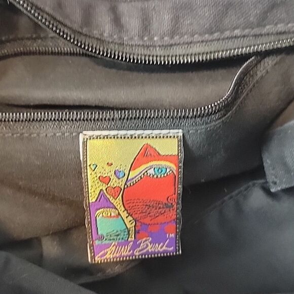 Laurel Burch Feline Friends Colorful Medium Tote bag - Picture 11 of 14